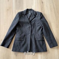 BCBG Max Azria Collection Wool Blend Blazer Dress Suit Set Gray Size 4 6