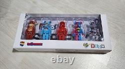 BEARBRICK Designercon Artist Series Two 100% Set Greg Mike Louis de Guzman