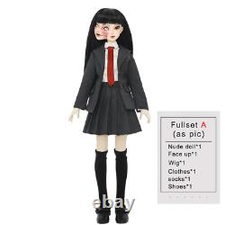 BJD Doll Two Face Mio Full Set Double Emotion Conjoined Horror Anime Doll