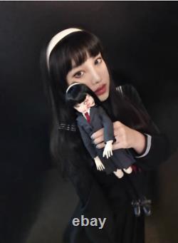 BJD Doll Two Face Mio Full Set Double Emotion Conjoined Horror Anime Doll