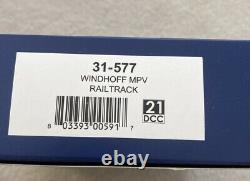 Bachmann 31-577 Railtrack Windhoff MPV (2 Piece Set). New 21 PIN DCC