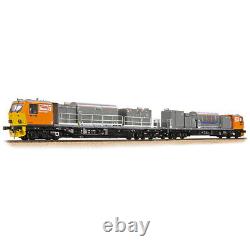 Bachmann 31-579 OO Gauge Windhoff MPV Set Network Rail Orange