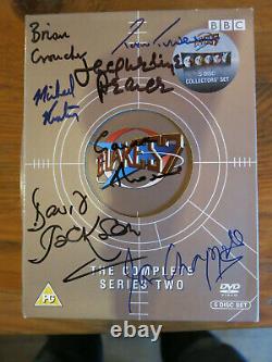 Blake's 7 The Complete Series 2 Two DVD Collection SIGNED By Multiple Cast