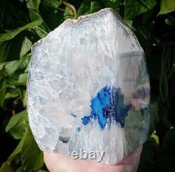 Blue Agate Crystal Bookends (Set Of Two) 4.68kg