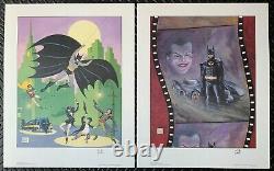 Bob Kane's Batman The Golden Years Batman Now. The Legend Two-Print Set