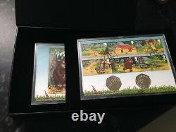 Boxed Gruffalo UK Stamp & Two 50p Coin set Ltd Edition 047/2019 STUNNING