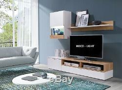 Bran new tv wall unit set Full set, two colors. 1-day collection-or can deliver