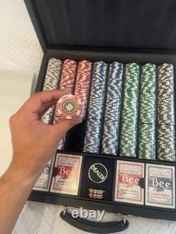 Brand New Luxury Poker Set Geoffrey Parker RRP 3.1K