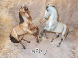 Breyer Desatado Mold. Marsh Tacky Two Step & Diablo DC (2) rare set