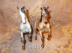 Breyer Desatado Mold. Marsh Tacky Two Step & Diablo DC (2) rare set