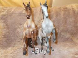 Breyer Desatado Mold. Marsh Tacky Two Step & Diablo DC (2) rare set