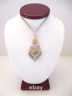 Brighton TAPESTRY KITE Short Necklace-Earring Set (MSR$156) NWT/Pouch