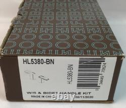 Brizo HL5380-BN Set Two Handles For Use with Bathroom Faucets Siderna Collection
