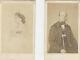 Cdv Portraits Of King William I Of Prussia Queen -original Set Of Two