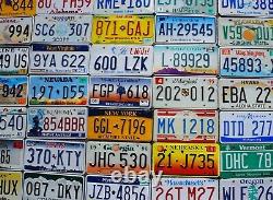 COMPLETE SET ALL 50 STATES USA LICENSE PLATES LOT + Mexico Canada Panama Tags