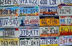 COMPLETE SET ALL 50 STATES USA LICENSE PLATES LOT + Mexico Canada Panama Tags