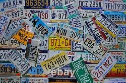 COMPLETE SET ALL 50 STATES USA LICENSE PLATES LOT + Mexico Canada Panama Tags