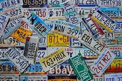 COMPLETE SET ALL 50 STATES USA LICENSE PLATES LOT + Mexico Canada Panama Tags
