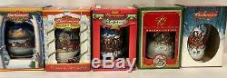 COMPLETE SET of Budweiser Holiday Steins 1980-2018 PLUS Two Lim-Ed Steins