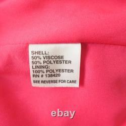 Carlisle Collection Suit Set Womens 6 / 10 Pink Floral Jacquard