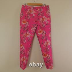Carlisle Collection Suit Set Womens 6 / 10 Pink Floral Jacquard