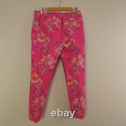 Carlisle Collection Suit Set Womens 6 / 10 Pink Floral Jacquard