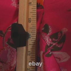 Carlisle Collection Suit Set Womens 6 / 10 Pink Floral Jacquard