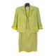 Carlisle Collection Women's 2-piece Jacket And Dress Set. Pink, Green. Size 2