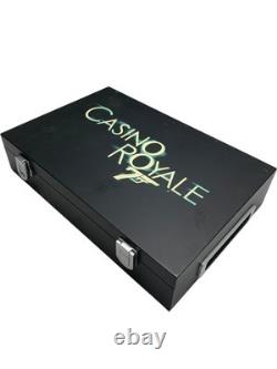 Casino Royale 007 Poker Set With Chips Cards and Rules Booklet Limited Edition