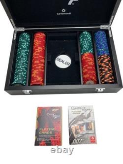 Casino Royale 007 Poker Set With Chips Cards and Rules Booklet Limited Edition