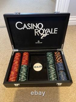 Casino Royale Exclusive James Bond Luxury Poker Chip Set by Cartamundi