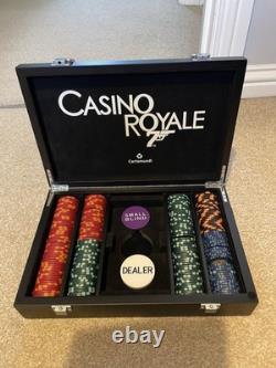 Casino Royale Exclusive James Bond Luxury Poker Chip Set by Cartamundi