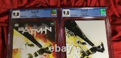 Cgc 9.8batman #1002020 Nycc Jock MCM Virgin+color Exclusive Variant Settwo