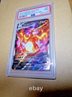 Charizard Vmax 261 Sword & Shield UPC-Charizard Pokemon PSA 9