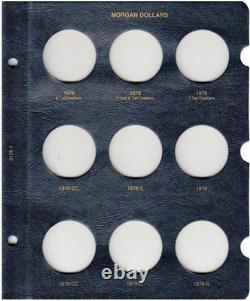 Coin Album Set Two Volumes Silver Morgan Dollar Storage Collector
