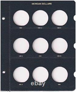 Coin Album Set Two Volumes Silver Morgan Dollar Storage Collector