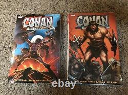 Conan The Barbarian 2 Omnibus Set Volume One & Two Original Marvel Years