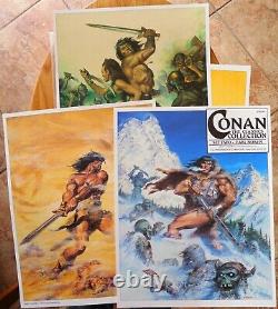 Conan the Classics Collection Set Two Earl Norem Portfolio 293 of 2000