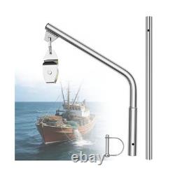 Crab Pot Puller System, Heavy Duty Marine Stainless Steel Davit Package & Pul