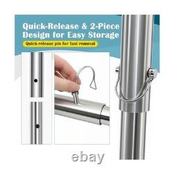 Crab Pot Puller System, Heavy Duty Marine Stainless Steel Davit Package & Pul