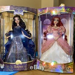 D23 2019 Little Mermaid 30th Ariel & Vanessa Set Of Two Dolls LE 1000 In Hand