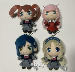 DARLING in the FRANXX Zero two key chain mascot Complete set Plush Doll From JP