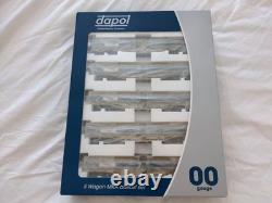 Dapol B859B MRA Bogie Ballast Set Network Rail Grey Blue Brand New