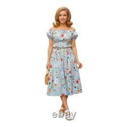 Dapper Day First Frost Floral Skirt Set Ayumi Takahashi M NWT