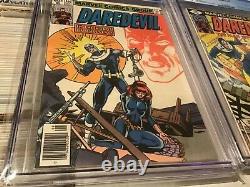 Daredevil #160 &161 CGC 9.6/9.8 set of Two Miller Run Bullseye App