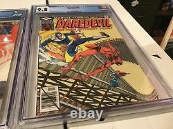 Daredevil #160 &161 CGC 9.6/9.8 set of Two Miller Run Bullseye App