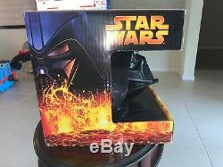 Darth Vader Signed Dave Prowse Two Piece Helmet Set Star Wars Disney Autographed