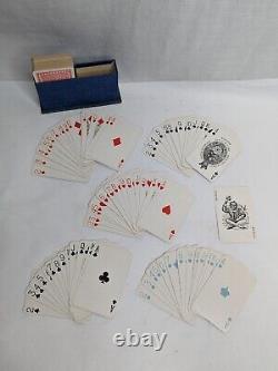 De La Rue's Five-Suit Bridge Double Deck Card Set, England, Five Suit, Tax Stamp