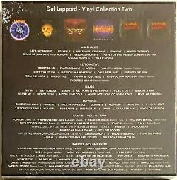 Def Leppard Vinyl Collection Volume One + Two Box-Sets LP Vinyl Record Album 1 2