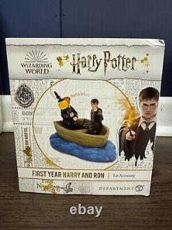 Department 56 Harry Potter The Boat House Set! Brand New In Boxes Set Of Two